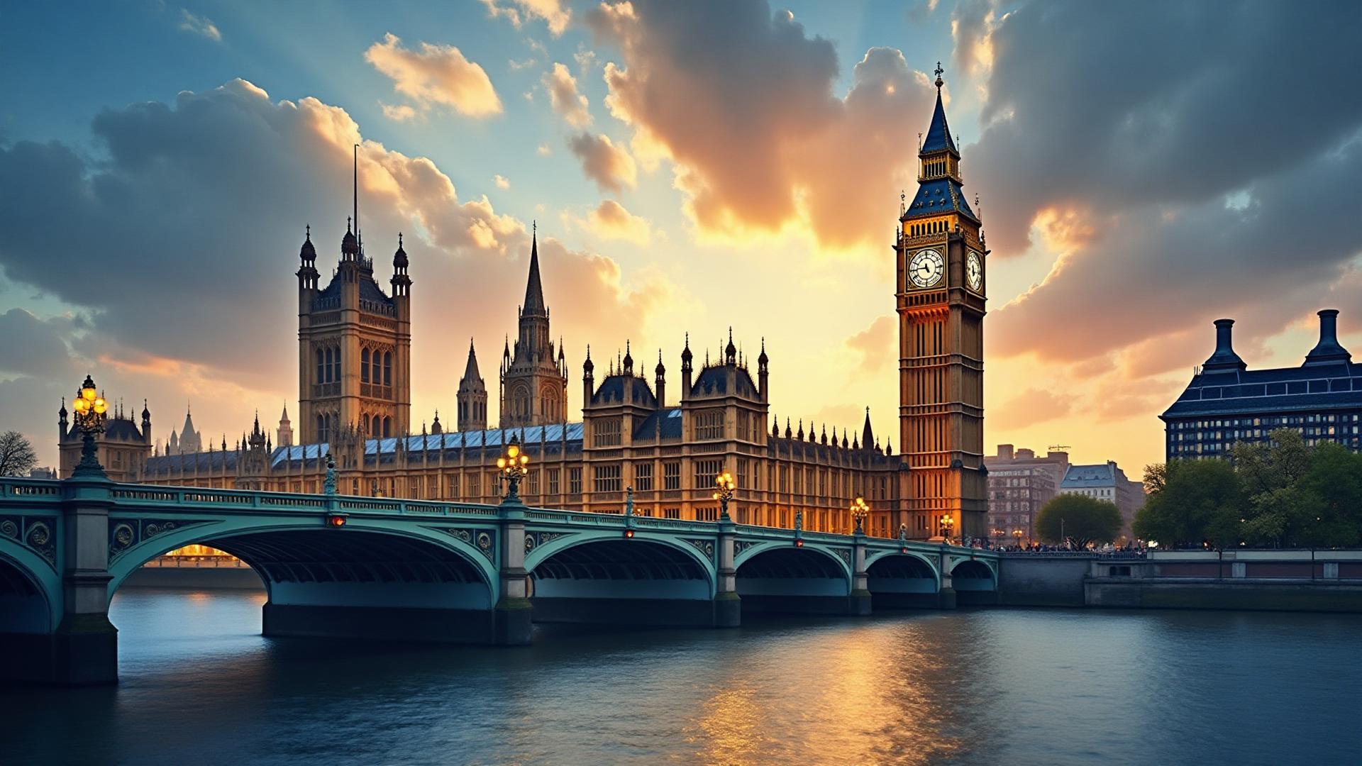 London Tower Bridge artistic view