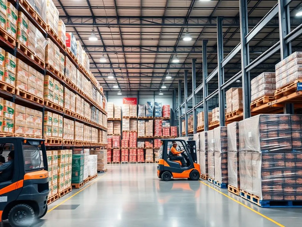 Food warehouse storage facility - wholesale distribution partner UK