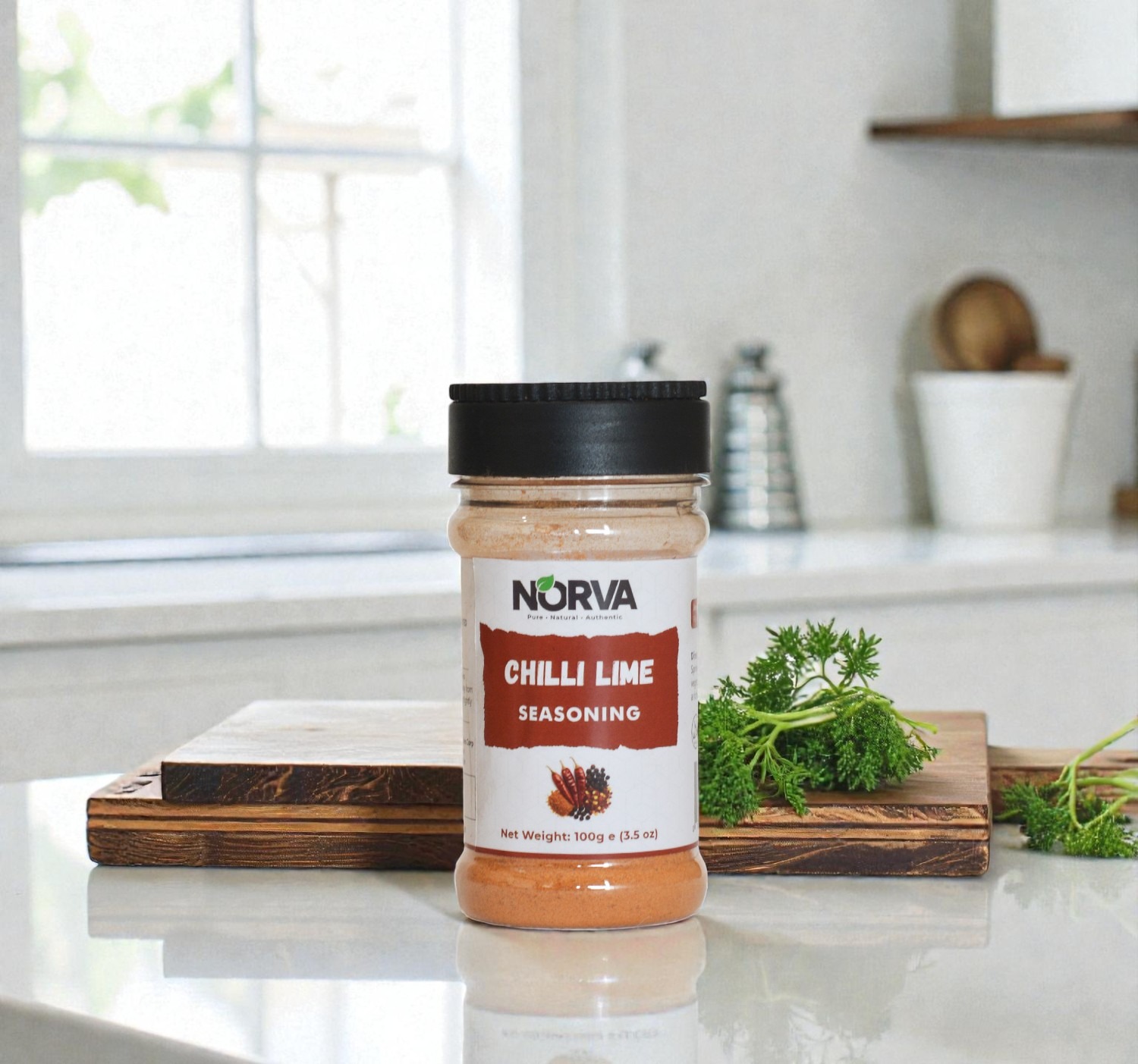Norva Chilli Lime Seasoning 100g - zesty chilli lime spice blend