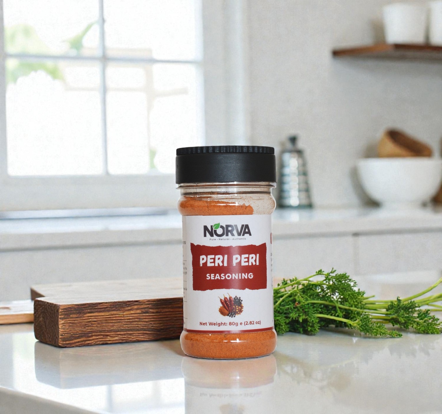 Norva Peri Peri Seasoning 80g - fiery peri peri spice blend